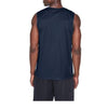 DARK NAVY SLEEVELESS PERFORMANCE MUSCLE T-SHIRT